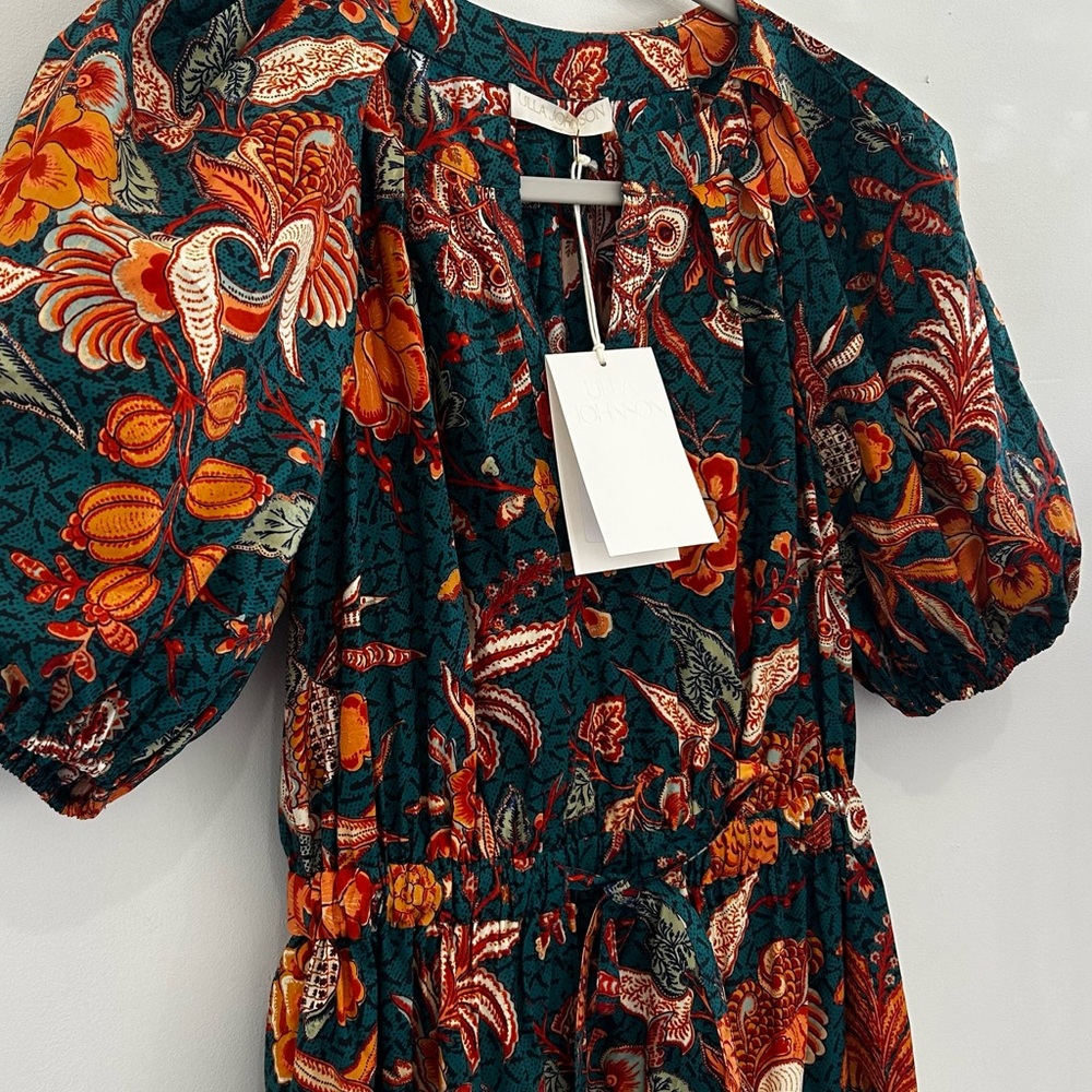 ULLA JOHNSON NWT Olina Delphinium Dress Size 2